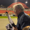 Jeremy Clarkson mocht vlaggen bij de GP van Bahrein