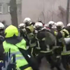 Franse politie vs Franse brandweermannen