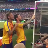 Messi en Neymar nog steeds dikke matties