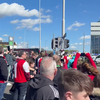 Feyenoord supporter wordt weggejorist 