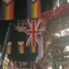 You’re taking the wrong fucking flag down, mate.