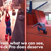Real life Spiderman doet het ff voor