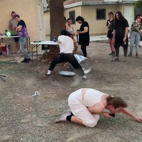 Studentenfeestje om de hoek