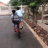 Samen op de fiets zonder bagagedrager