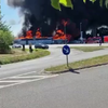 Explosie en brand in Goch