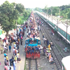 Met de trein in Bangladesh