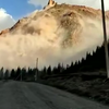 Berg verdwijnt in Kyrgyzstan