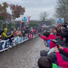 Weer bierdouche voor Mathieu van der Poel tijden Ronde van Vlaanderen