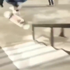 Reflexen op de skatebaan 