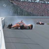 Rinus VeeKay crash bij de Indy500