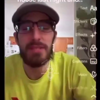 Random man met mes in je huis 