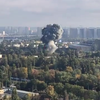 Bommen boven Kiev 