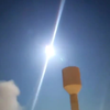 Meteoor verlicht de nachthemel