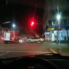 Brandweerwagen crash