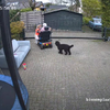 Omi heeft een nieuwe scootmobiel