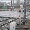 Kusje tegen de trein