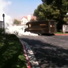 UPS koerier doet burnout