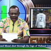 Ghanese nieuwszender met de voetbaluitslagen