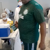 Bonkige Braziliaan is bang voor prikkie