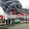 Dikke brand in Roden