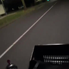 Meisje fietst naar Noord