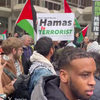 Politie grijpt in bij 'Hamas is terrorist' bordje