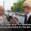Blondie interviewt meer Russen