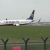 Te warme bandjes voor Ryanair vlucht