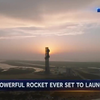 LIVE: Grootste raket ever ooit doet testvlucht 