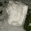 Sneeuwballetje op Ameland