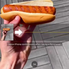 Panoramafoto van hotdog