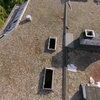Dronevliegen door verlaten gebouwen