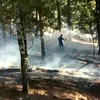 Afgebrand bos nablussen op Rhodos