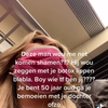 Schreeuwmeisje is boos in de trein