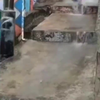 Glijbaan in de favela 