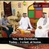 Iraakse tv-presentator doet huilie