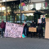 Anti-snorrenprotest in het Mediapark