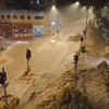 Overstromingen in Hong Kong 