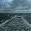 Storm op het IJsselmeer