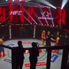 Iraanse MMA'er 'trapt' ringmeisje bij HFC in Rusland