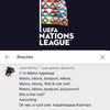 Mama Appelsap van de Nations league anthem