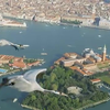 Kraanvogels over Venetië