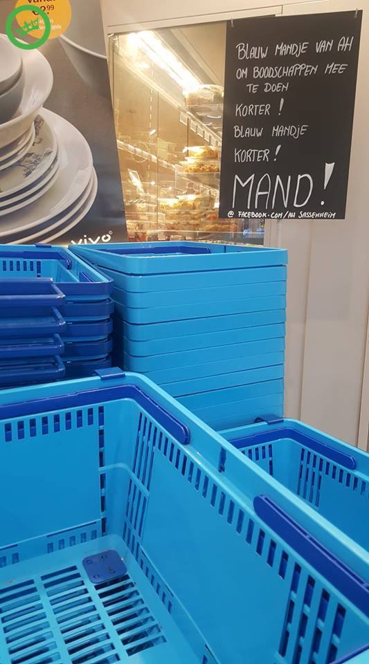 Reaguurder bij de Appie