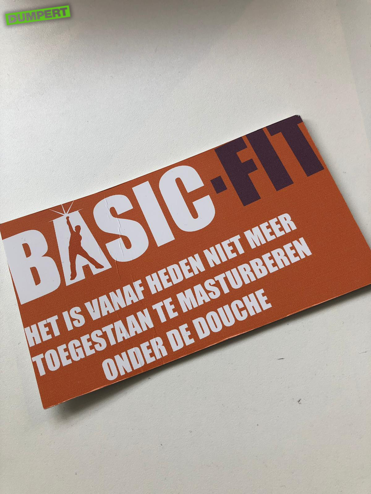 Verwijdering thema stuiten op dumpert.nl - Basic-Fit neemt maatregelen