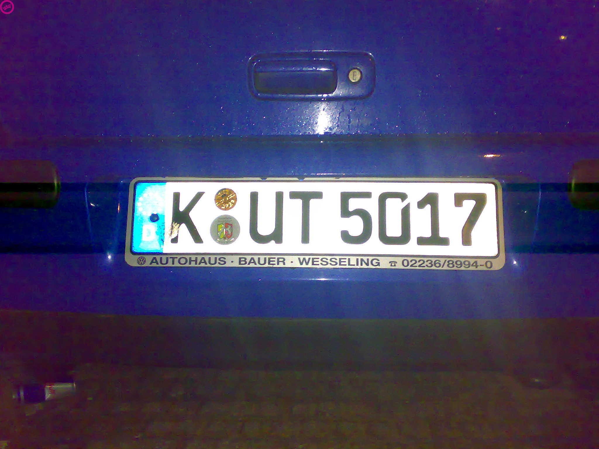 Kut nummerbord