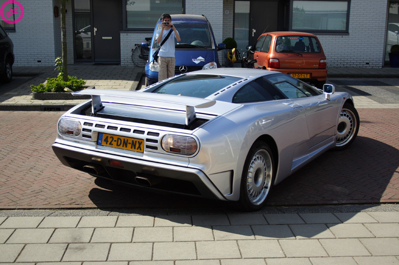 Bugatti EB110 GT in Noordwijk!!!