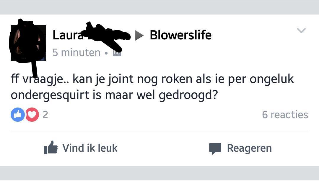 Laura heeft ff een vraagje