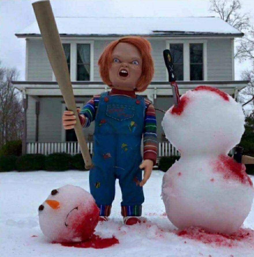 Sneeuwpopmoord in USA