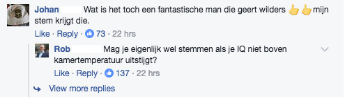 PVV'erts pesten op het interwebs