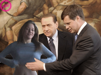 Balkie en Berlusconi Olala